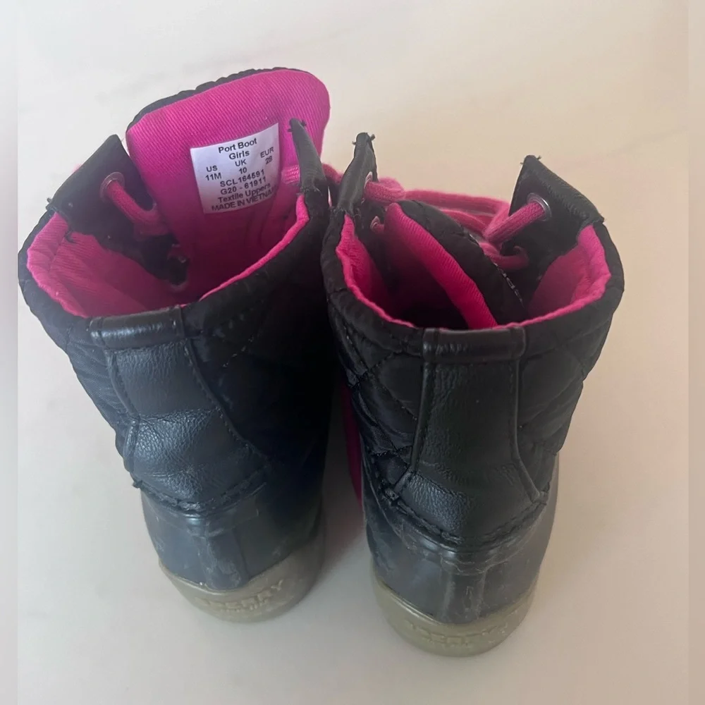 Girls sperry boots size 11 - Picture 2 of 4